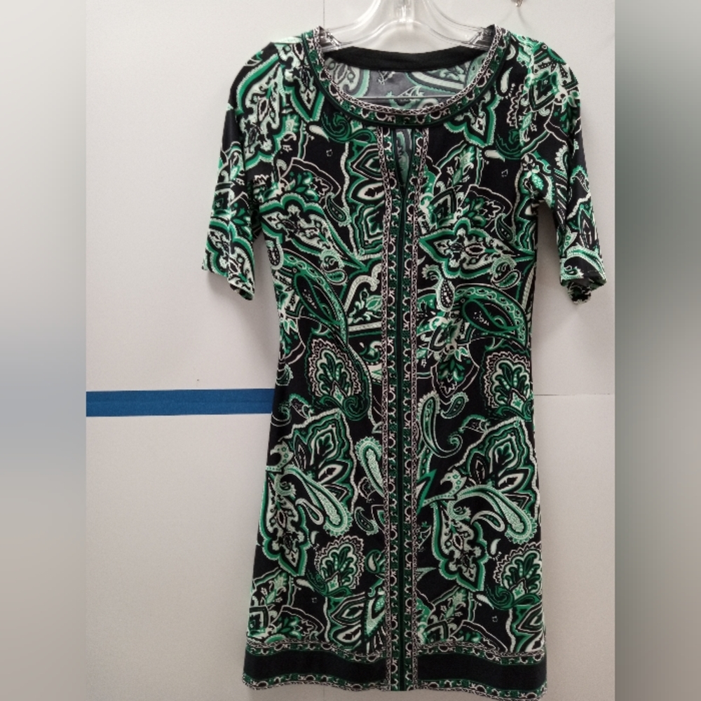 Unbrand, Size S, Color Black with Green Print